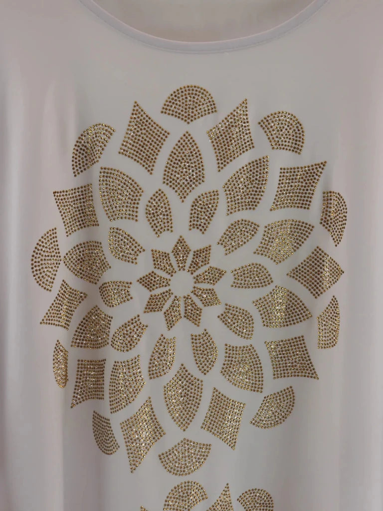 Women's White Abaya Dress with Matching Hijab - Free Delivery Worldwide only at Flexi Africa
