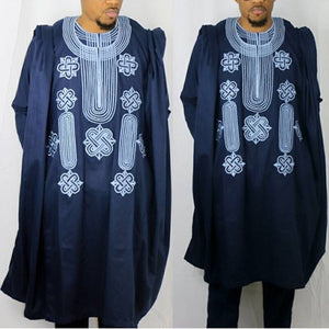 Only shop for African Suit For Men Robe Shirt Pants Set Long Sleeve Tops Embroidery Agbada Clothes Boubou Africain Homme Traditional Robes. Brand New African-designed clothes with free shipping and delivery. African Suit For Men Robe Shirt Pants Set Long Sleeve Tops Embroidery Agbada Clothes Boubou Africain Homme Traditional Robes