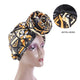 Floral Ankara Dashiki Stretch Bandana: Vibrant African Print Headwrap for Women's Party Turban and Hair Accessory Needs