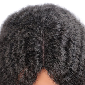 Versatile Long Kinky Curly Synthetic Wigs for Black Women: Choose from Black, Brown, Blonde, Ginger, Red, or White Hair for Your Perfect Afro Kinky Curly Look