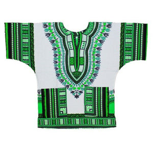 Get Bold and Stylish with Mr Hunkle's XXL, XXXL White Dashiki Dress - 100% Cotton African Traditional Print Clothing for Men and Women