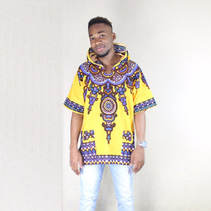 Only shop at Flexi Africa for Dashikiage Yellow Men's Hipster Hip Hop African Dashiki Fabric Elongated Longline Hoodie t-shirt Hoody Free International Worldwide Express Delivery Dashikiage Yellow Men's Hipster Hip Hop African Dashiki Fabric Elongated Longline Hoodie t-shirt Hoody 
