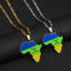 Only shop at Flexi Africa for Anniyo Africa Map Berbers Pendant Necklaces African Berber Jewelry for Women and Men. Check out our Berber men's necklace selection for the very best in jewelry gift / Berbers Africa map necklace for Men and Women.