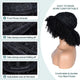 Black to Brown Afro Kinky Curly Wig with Bangs: 18-Inch Synthetic Fibre Glueless Cosplay Hair for Black Women's Afro-Centric Style Needs