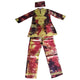 Looking for a unique and stylish outfit to wear to your next event or occasion? Look no further than the 2PCS MD Bazin Riche Clothes African Women Set! This beautifully embroidered shirt and pant suit feature vibrant colors and bold patterns inspired by traditional African designs, such as the popular Ankara Dashiki Clothing and Nigerian Head Wraps.