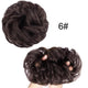 Short Afro Puff Synthetic Hair Bun Chignon Hairpiece Drawstring Ponytail Kinky Curly Updo Clip Hair Extensions For Women