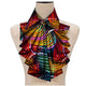 African Triangle Ankara Fabric Cravat Tie for Women - Fashionable African Print Ankara Tie to Add a Unique Element to Your Style.