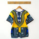 African Traditional Print Cotton Dashiki T-shirts Fashion Clothing - Flexi Africa