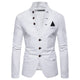 Shop Now for Flexi Africa for Men Blazer Coat Slim Luxury Smart White Casual Business Blazers Cotton Polyester Wedding Free Express International Delivery Worldwide at Flexi Africa!