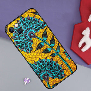 Shop African Wax Fabric Phone Case For iPhone 12 11 Pro Max XS X XR 7 8 Plus SE Phone Case For iPhone 13 Pro Max International Free Worldwide Shipping at Flexi Africa!