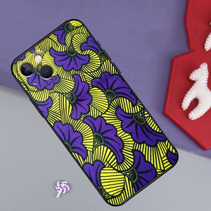 Shop African Wax Fabric Phone Case For iPhone 12 11 Pro Max XS X XR 7 8 Plus SE Phone Case For iPhone 13 Pro Max International Free Worldwide Shipping at Flexi Africa!